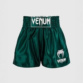 Venum Classic Muay Thai Shorts Khaki, S  Classic Muay Thai Shorts Khaki